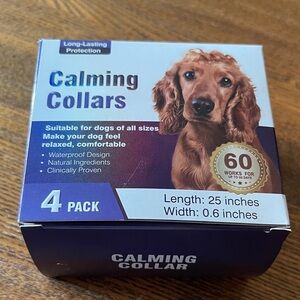 Calming Collars for Dogs - 4 Pack Exp. 1/12/2028